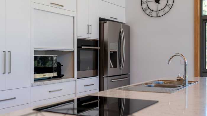 Marble kitchen bench tops completed by Dunn Stone Industries