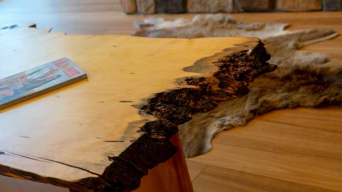 Tasmanian Huon Pine recycled coffee table