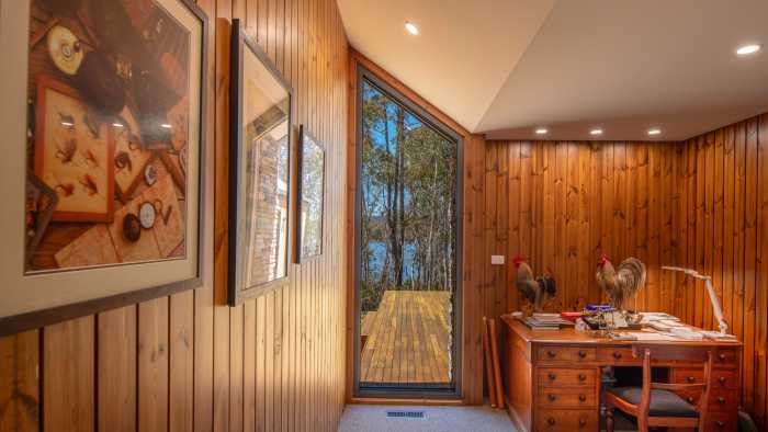 Lundwood internal lining showcased with down lights