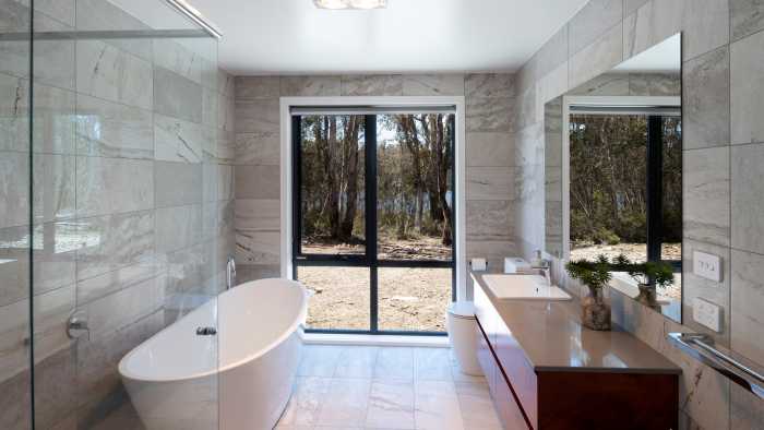 Caroma fittings and a solid Myrtle vanity unit