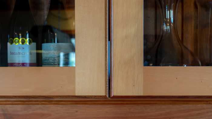 Huon Pine cabinetry with Blackwood trim